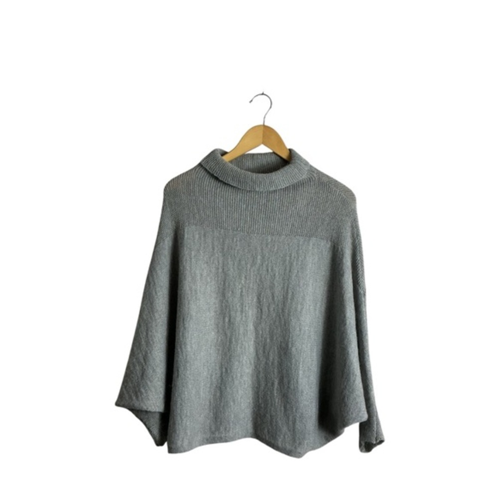 Anthropologie Alphamoment S/M Mohair Turtleneck Dolman Sleeve Pullover Sweater